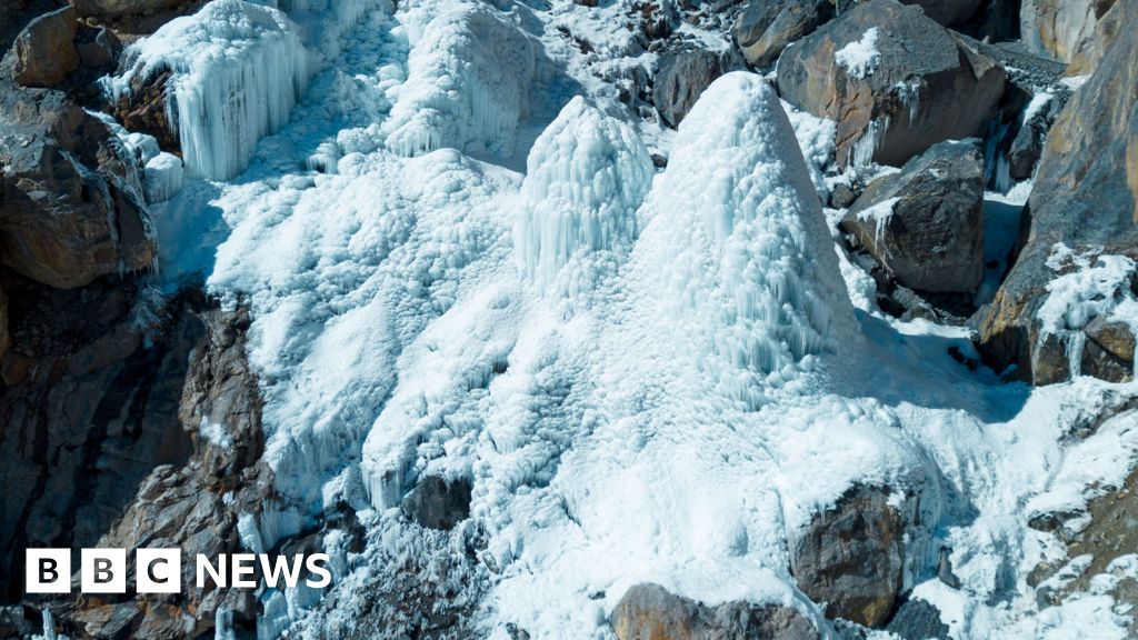 The artificial ice pyramids saving India’s mountain villages