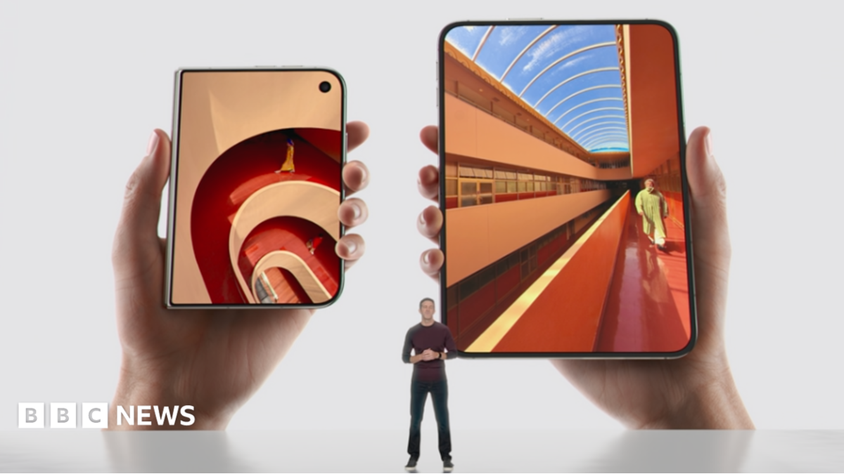 Apple’s unveils its first folding iPhone